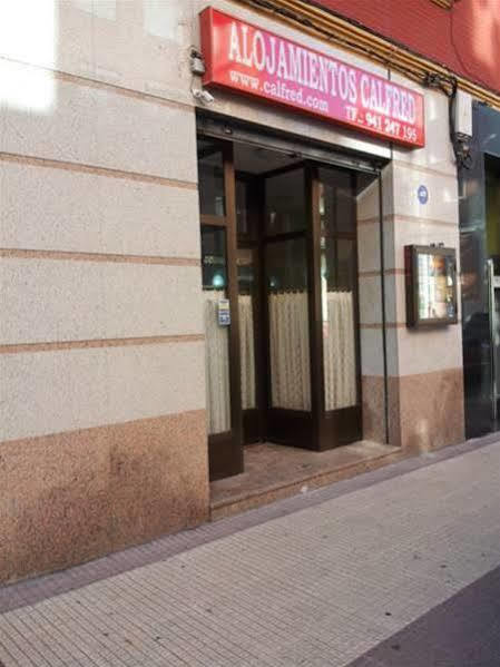 Pension Calfred II Logroño Exterior foto